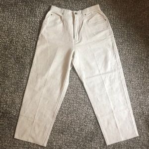 Linen Jean Cut Pants